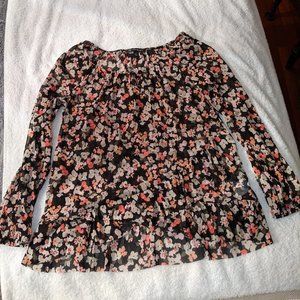 INC Floral Patterned Top + Cami